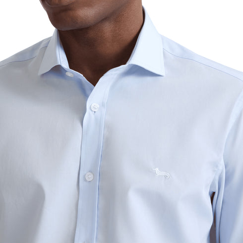 Harmont & Blaine Camicia elegante Harmont&Blaine - Camicia 2 tessuti contrasti interni M - Francavilla Moda